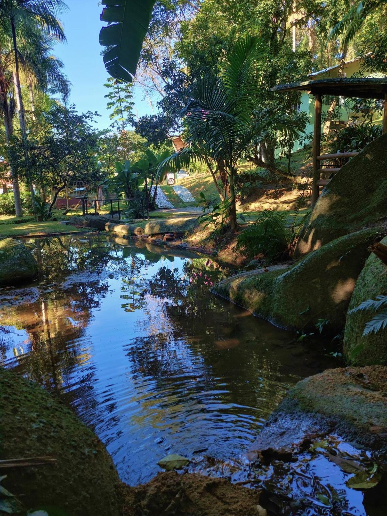 Pousada Sitio Olho D'Agua บอมบินญัส ภายนอก รูปภาพ